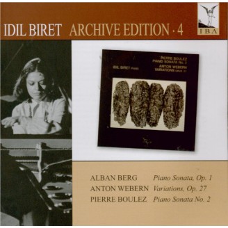 BERG - Biret - Sonate pour piano op.1