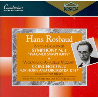 BRUCKNER - Hans Rosbaud - Symphonie n°3 en ré mineur WAB 103