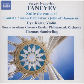 TANEYEV - Kaler - Suite de concert pour violon et orchestre op.28
