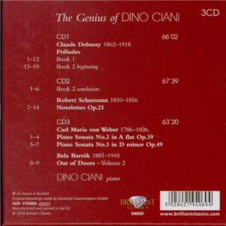 The Genius of Dino Ciani