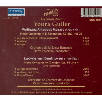 MOZART - Guller - Concerto pour piano et orchestre n°22 en mi bémol maje