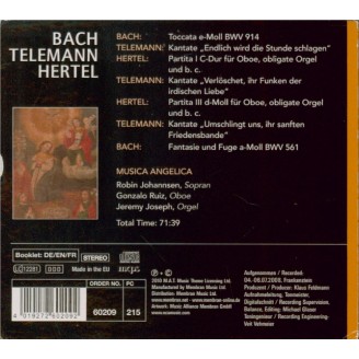 Bach Telemann Hertel