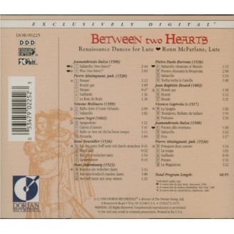 Between Two Hearts - Renaissance Dances for Lute