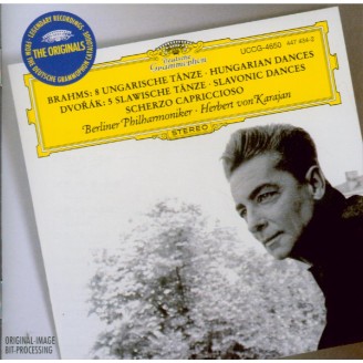 BRAHMS - Karajan - Danses hongroises (extraits) (import Japon)