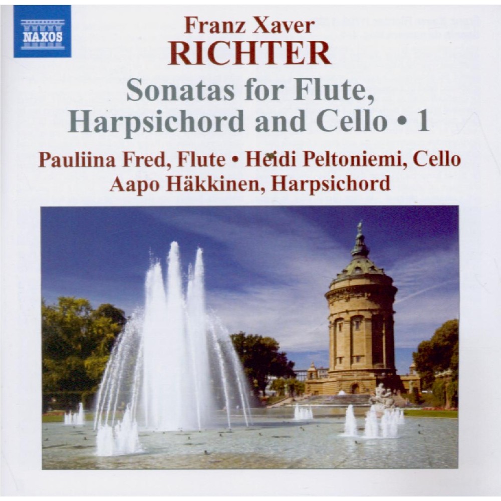 Sonates pour flûte, violoncelle et clavecin Vol.1