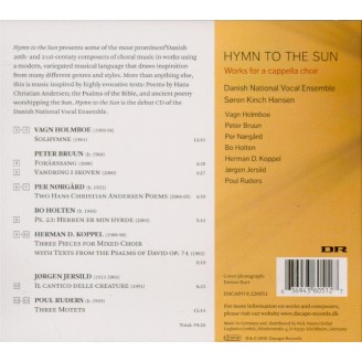 Hymn to the Sun Works for a capella choir