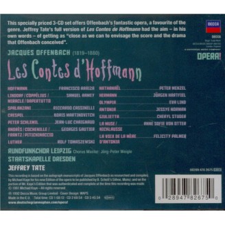 OFFENBACH - Tate - Les Contes d'Hoffmann