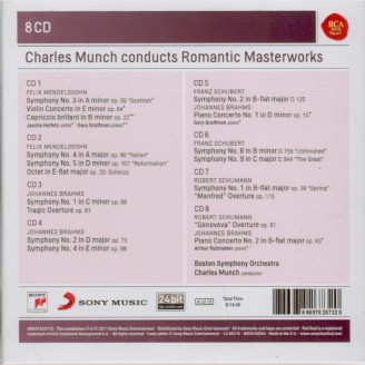 Münch conducts Romantic Masterworks
