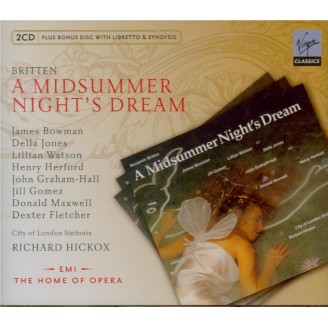 BRITTEN - Hickox - A midsummer night's dream (Le songe d'une nuit d'été)