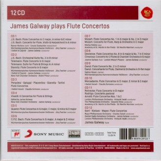 James Galways plays Flute Concertos