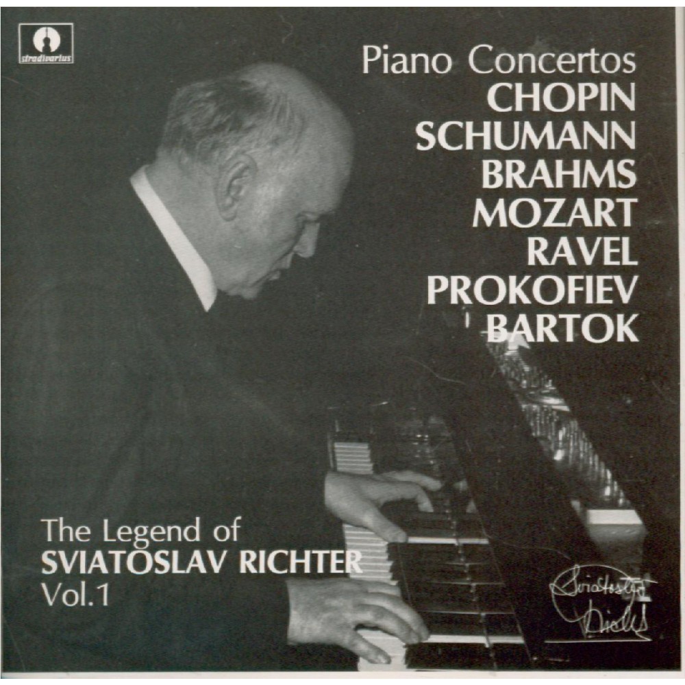 The Legend of Sviatoslav Richter vol.1 : Piano Concertos Live