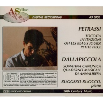 PETRASSI - Ruocco - Toccata pour piano