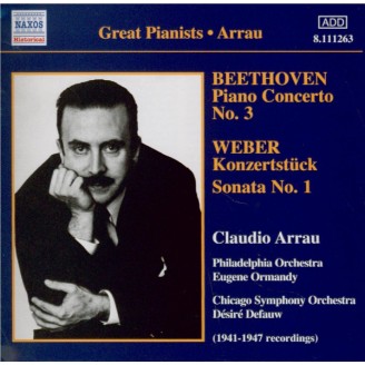 BEETHOVEN - Arrau - Concerto pour piano n°3 en ut mineur op.37