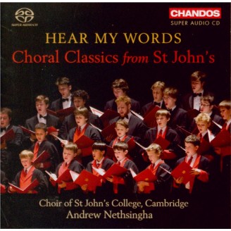 Hear My Words, Choral Classics from St John's