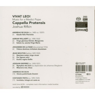 Vivat Leo ! Music for a Medici Pope