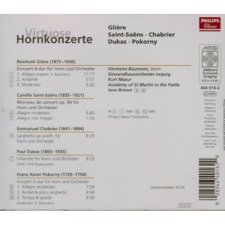 GLIERE - Baumann - Concerto pour cor op.91