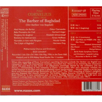 CORNELIUS - Leinsdorf - Der Barbier von Bagdad