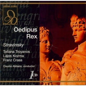 STRAVINSKY - Abbado - dipus Rex, opéra-oratorio en 2 actes d'après Soph Live Roma, 8 - 2 - 1969