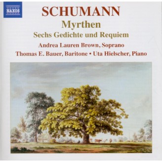 SCHUMANN - Brown - Myrthen, cycle de vingt-six mélodies pour voix et pia