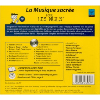 La Musique Sacrée pour les Nuls