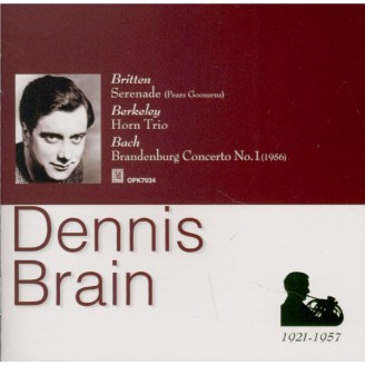 BRITTEN - Brain - Sérénade pour ténor, cor et cordes op.31 import Japon