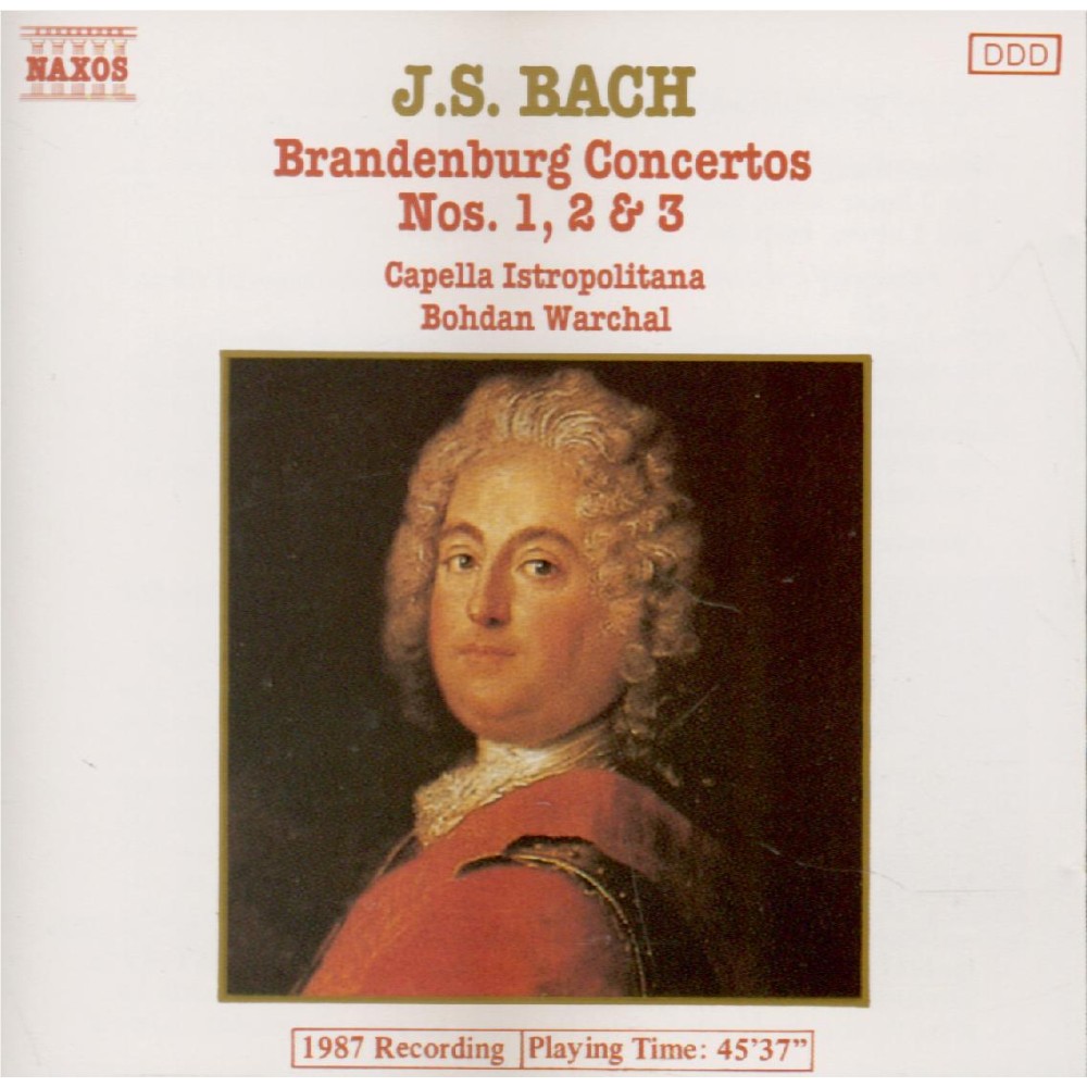 BACH - Warchal - Concerto brandebourgeois n°1 pour orchestre en fa majeu