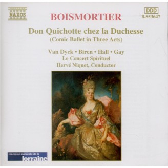 BOISMORTIER - Niquet - Don Quichotte chez la duchesse