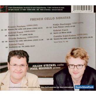 French Cello Sonatas