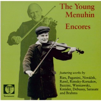 The Young Menuhin plays Encores