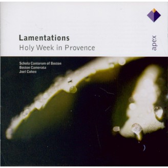 Lamentations : Holy week in Provence