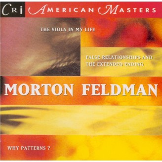 FELDMAN - Feldman - The viola in my life