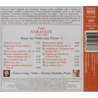 Music for Violin and Piano Vol.3