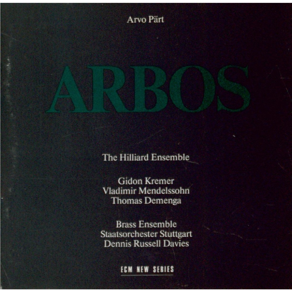 PÄRT - Russell Davies - Arbos
