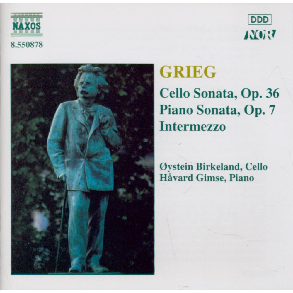 GRIEG - Birkeland - Sonate pour violoncelle op.36
