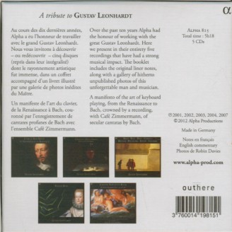 A Tribute to Gustav Leonhardt