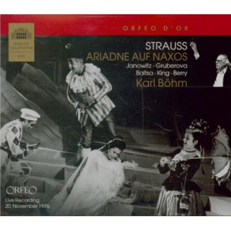 STRAUSS - Böhm - Ariadne auf Naxos (Ariane à Naxos), opéra op.60 live Wien 20 - 11 - 1976