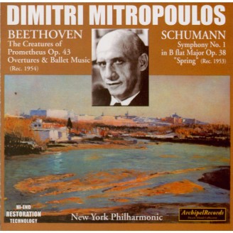 BEETHOVEN - Mitropoulos - Les créatures de Prométhée, ouverture et musiq