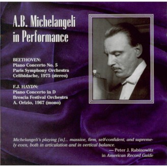 BEETHOVEN - Michelangeli - Concerto pour piano n°5 op.73 'Empereur'