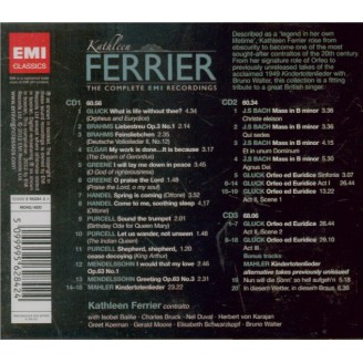 Kathleen Ferrier - The Complete EMI Recordings