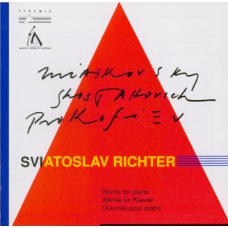 MYASKOVSKI - Richter - Sonate pour piano n°3 op.19 Live recording Grange de Meslay