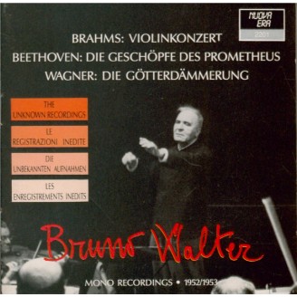 BRAHMS - Walter - Concerto pour violon et orchestre en ré majeur op.77