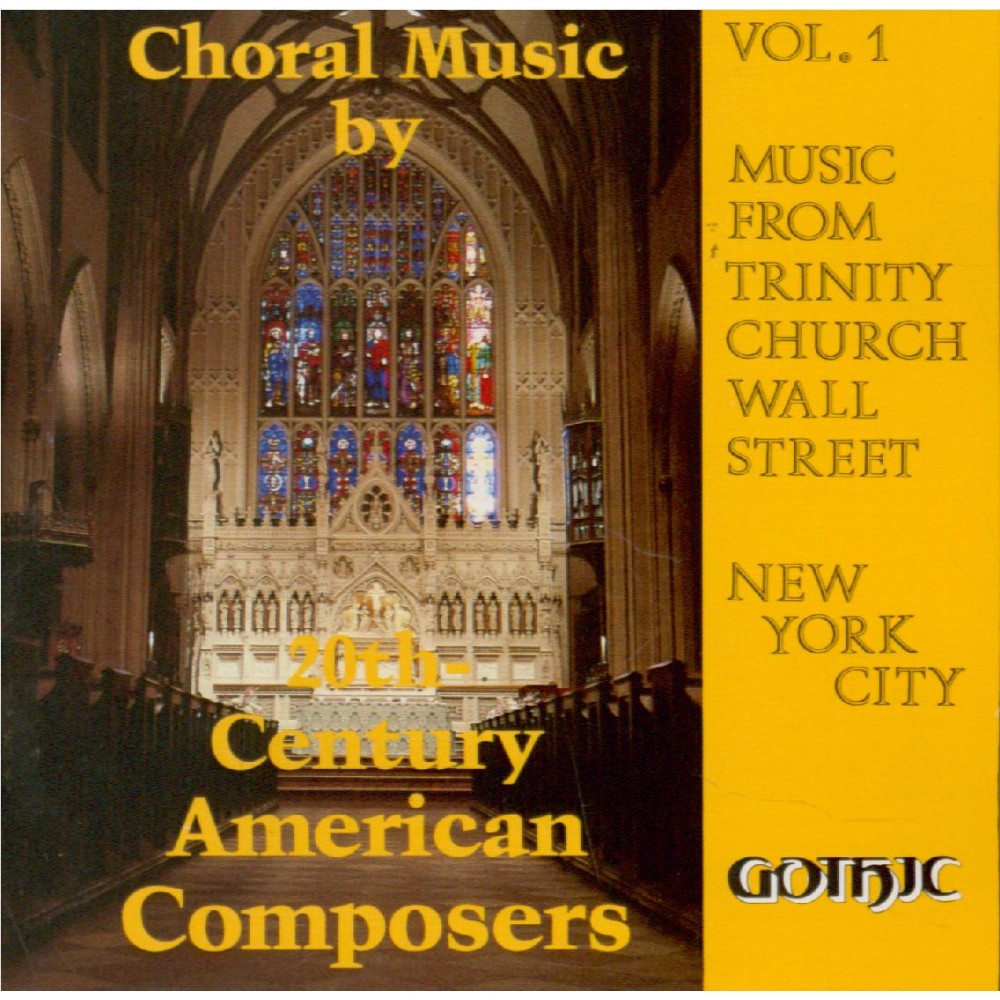 Choral Music by 20th Century American Composers