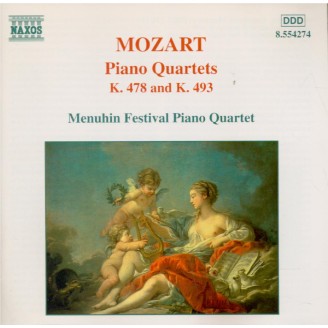 MOZART - Menuhin Festiva - Quatuor pour piano et cordes en sol mineur K
