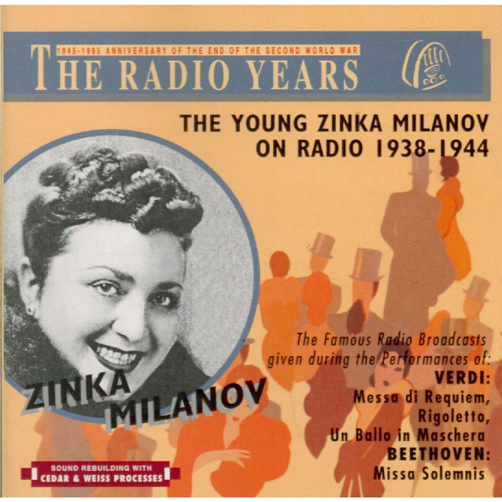The Young Zinka Milanov on Radio