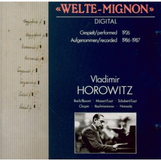 Welte-Mignon - Vladimir Horowitz