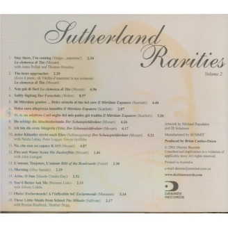 Sutherland Rarities Vol.2