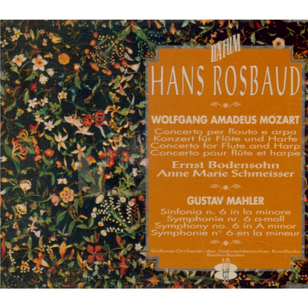MOZART - Rosbaud - Concerto pour flûte, harpe et orchestre en do majeur