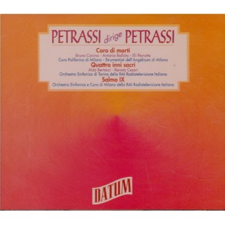 Petrassi dirige Petrassi