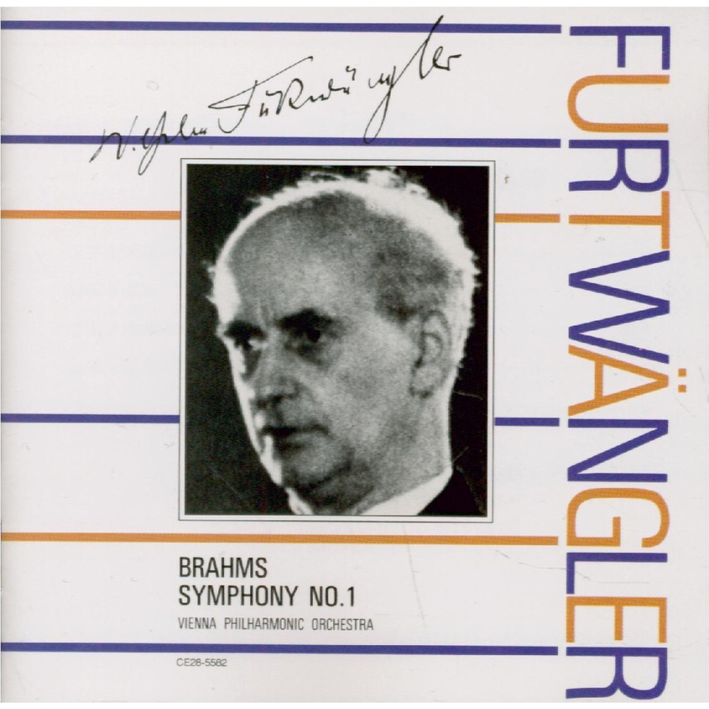 BRAHMS - Furtwängler - Symphonie n°1 pour orchestre en do mineur op.68 (Import Japon)
