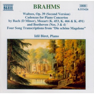 BRAHMS - Biret - Seize valses op.39 : transcription pour piano solo